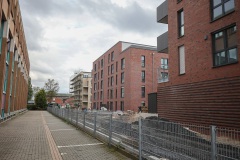 Das "Rosendahl-Quartier" zwischen Dahlweg und Roddeweg in Münsters Süden.