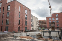 Das "Rosendahl-Quartier" zwischen Dahlweg und Roddeweg in Münsters Süden.