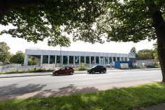 Das neue Südbad am Inselbogen im September 2023.