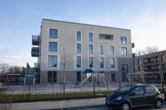 York-Quartier in Gremmendorf im März 2023. Die Kita im Bereich Gartenwohnen.