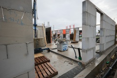 Rob17 an der Robert-Bosch-Straße. Neben dem zuerst errichteten Gebäude entsteht der nächste Neubau.