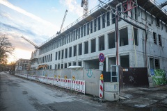 Neubau des Hüffer-Campus im November 2023.