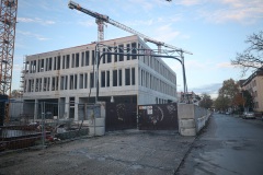 Neubau des Hüffer-Campus im November 2023.