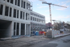 Neubau des Hüffer-Campus im November 2023.