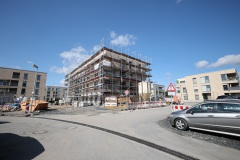 Das Oxford-Quartier in Gievenbeck: Hier ist das weitgehend fertiggestellte Quartier D3 zu sehen.