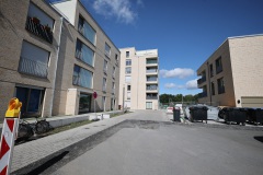 Das Oxford-Quartier in Gievenbeck: Hier ist das weitgehend fertiggestellte Quartier D3 zu sehen.