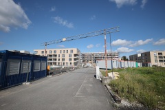 Das Oxford-Quartier in Gievenbeck: Hier ist das weitgehend fertiggestellte Quartier D3 zu sehen.