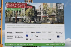 Das Oxford-Quartier in Gievenbeck: Hier entsteht ein genossenschaftlich finanziertes Quartier.