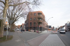 Projekt Westfalentor an der Ecke Westfalenstraße/Patronatsstraße in Hiltrup.
