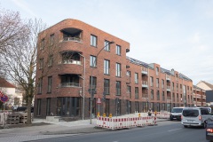 Projekt Westfalentor an der Ecke Westfalenstraße/Patronatsstraße in Hiltrup.
