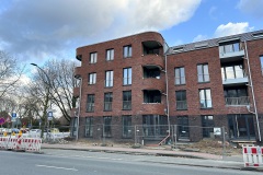Projekt Westfalentor an der Ecke Westfalenstraße/Patronatsstraße in Hiltrup.