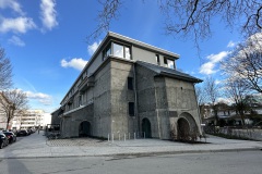 Ehemaliger Schützenhofbunker an der Wörthstraße.