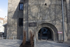 Ehemaliger Schützenhofbunker an der Wörthstraße.