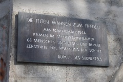 Ehemaliger Schützenhofbunker an der Wörthstraße.