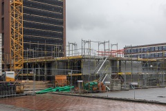 Sparkassenverband Westfalen-Lippe baut zwei neue Bürogebäude am Bröderichweg und der Regina-Prothmann-Straße. Hier der 2022 begonnene Neubau an der Regina-Prothmann-Straße