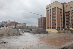 Sparkassenverband Westfalen-Lippe baut zwei neue Bürogebäude am Bröderichweg und der Regina-Prothmann-Straße. Hier wird ab 2023 ein größeres Bürogebäude am Bröderichweg entstehen.