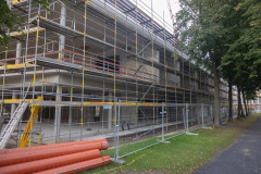 Das Studienlabor an der Albert-Schweitzer-Straße im Oktober 2023.
