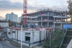 Servicecenter des UKM am Coesfelder Kreuz Anfang November 2023.