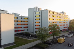 Wohnheim des Studierendenwerks Münster am Gescherweg in Gievenbeck.