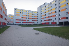Wohnheim des Studierendenwerks Münster am Gescherweg in Gievenbeck.