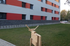 Wohnheim des Studierendenwerks Münster am Gescherweg in Gievenbeck.