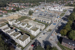 York-Quartier in Gremmendorf. Luftbild vom 1. Oktober 2023.