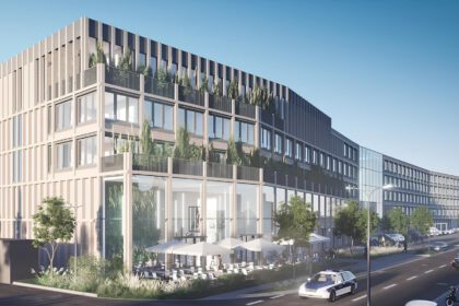 Neubau Polizeipräsidium Münster: Moderne, nachhaltige Arbeitswelt für über 1'400 Mitarbeitende (Bild: ©JBR Architekten).